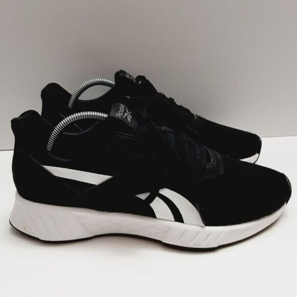 REEBOK / Athletic Running Shoes B&W Mesh Runners GW8702 Sz 8 - Picture 2 of 16